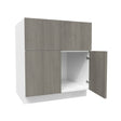 Farm Sink Base Cabinet| Matrix Silver | 30W x 34.5H x 24D - BUILDMYPLACE