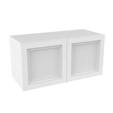 Fashion White - 15" High Wall Cabinet | 30"W x 15"H x 12"D - BUILDMYPLACE