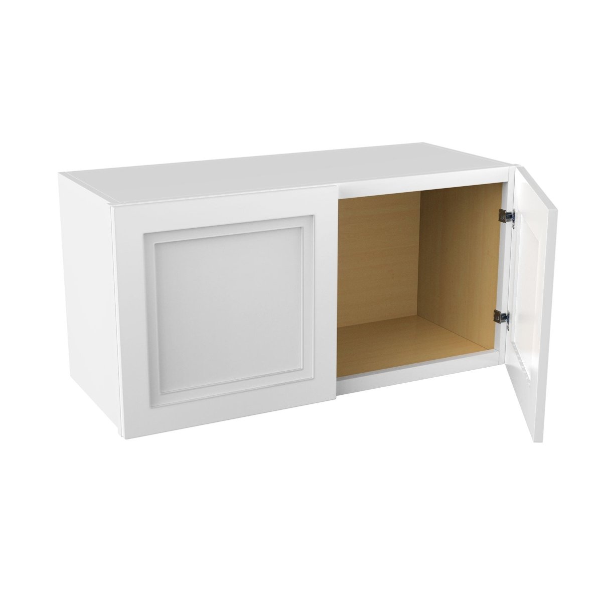 Fashion White - 15" High Wall Cabinet | 30"W x 15"H x 12"D - BUILDMYPLACE