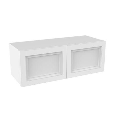 Fashion White - 24" Deep Wall Cabinet | 33"W x 12"H x 24"D - BUILDMYPLACE