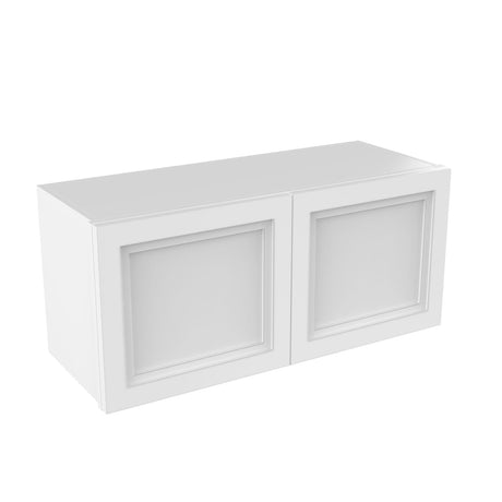 Fashion White - 24" Deep Wall Cabinet | 33"W x 15"H x 24"D - BUILDMYPLACE