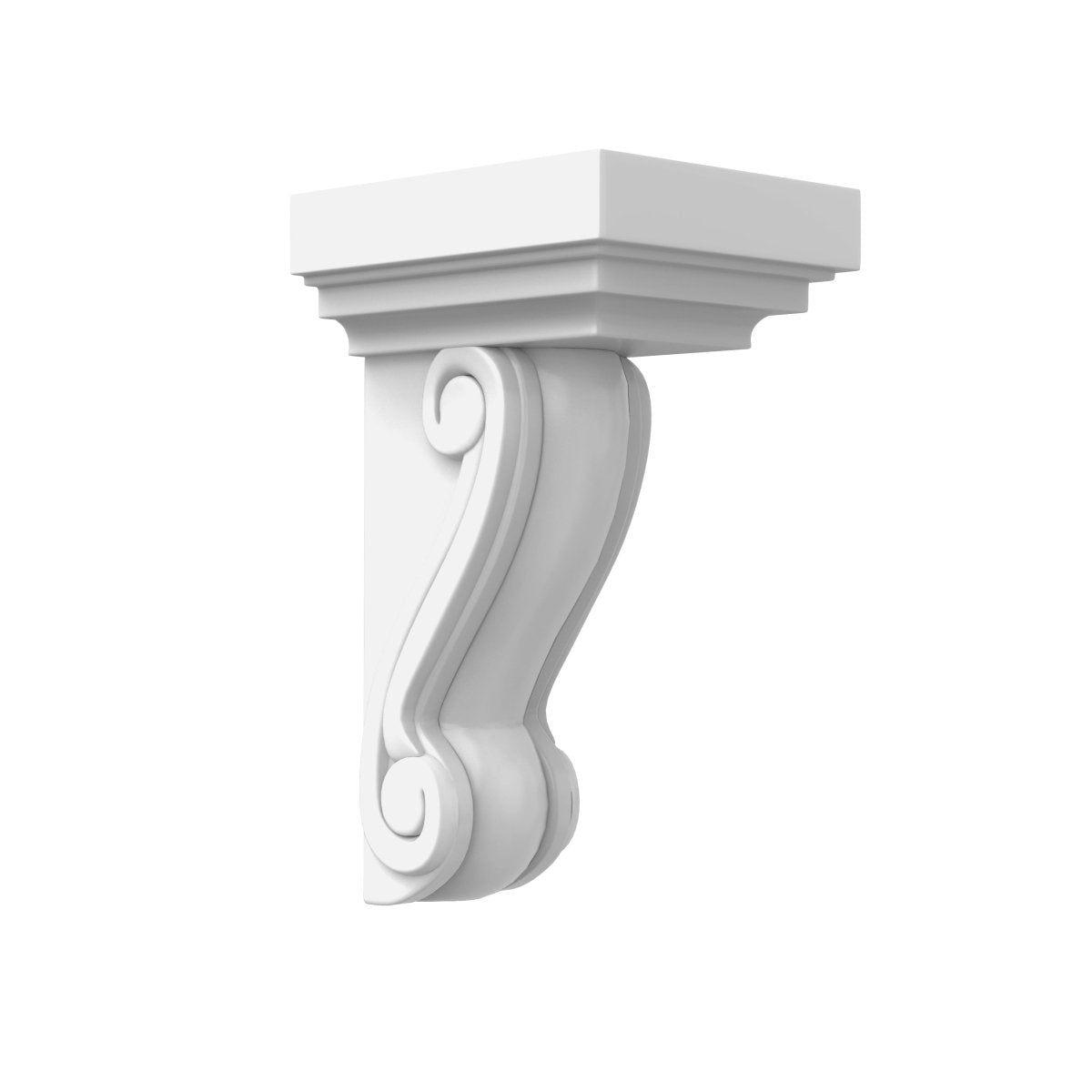 Fashion White - Corbel - Type O | 4.75"W x 9"H x 3.625"D - BUILDMYPLACE