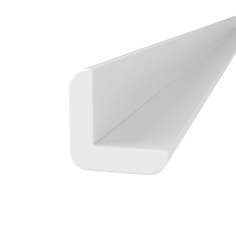 Fashion White - Corner Molding OCM | 96"W x 0.75"H x 0.75"D - BUILDMYPLACE