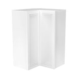 Fashion White - Corner Wall Cabinet | 24"W x 36"H x 12"D - BUILDMYPLACE