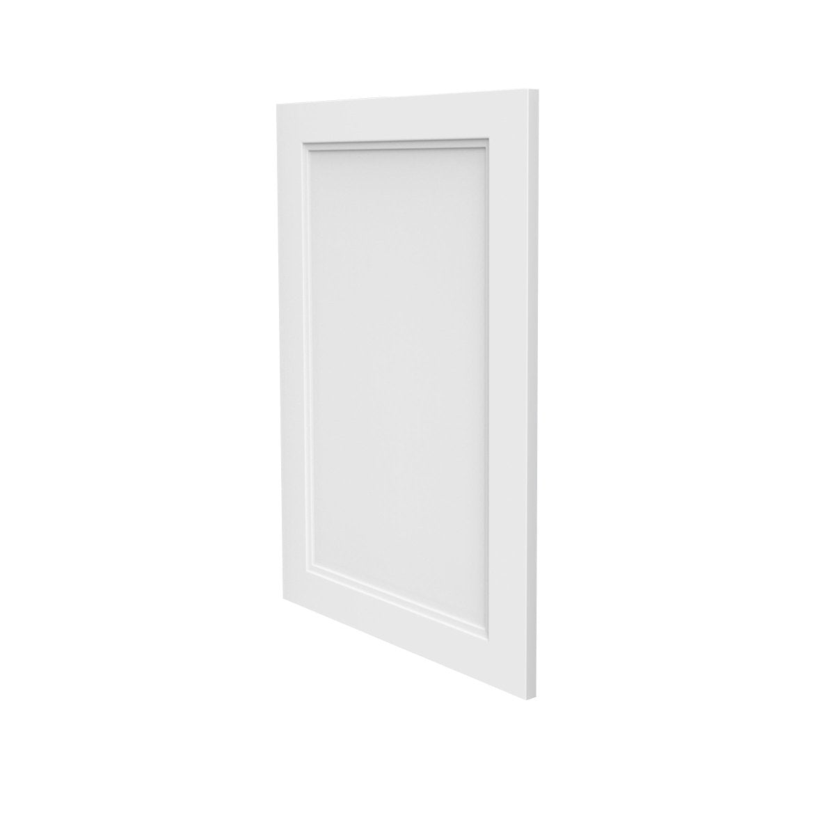 Fashion White - Decorative End | 0.25"W x 30"H x 23.25"D - BUILDMYPLACE