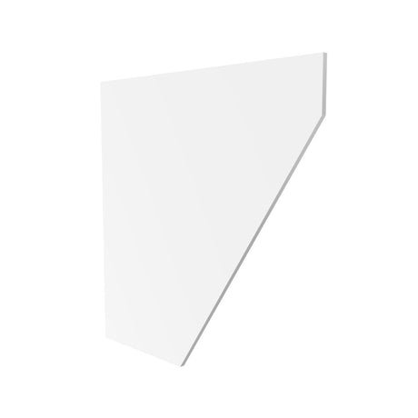 Fashion White - Desk Drawer Support | 0.5"W x 28.5"H x 24"D - BUILDMYPLACE