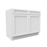 Fashion White - Double Door Base Cabinet | 42"W x 34.5"H x 24"D - BUILDMYPLACE