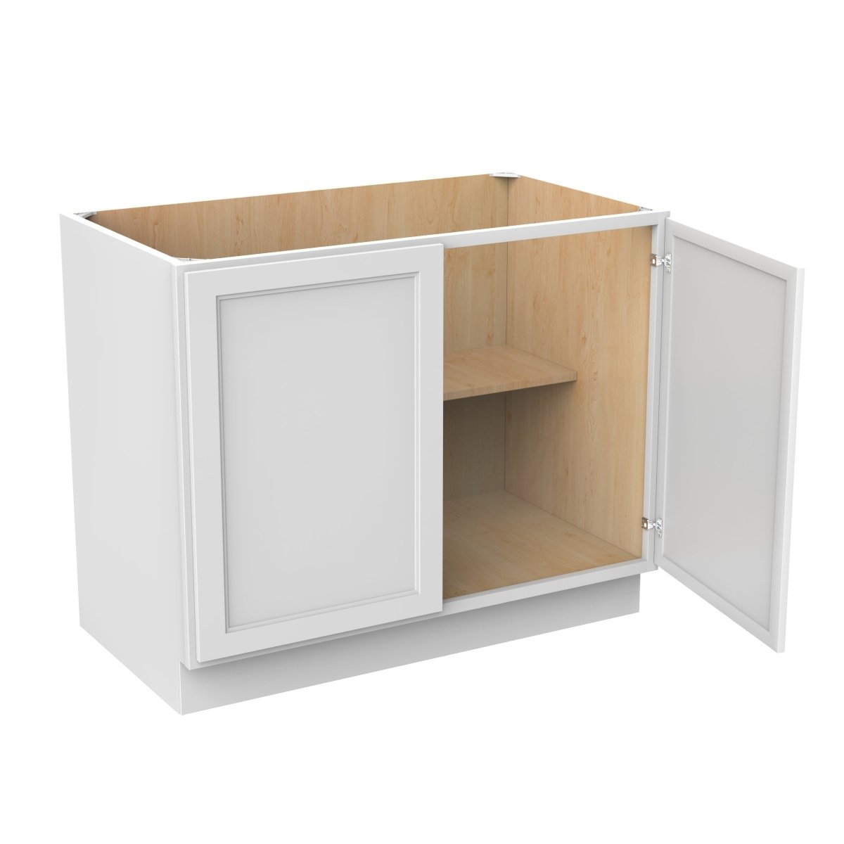 Fashion White - Double Door Base Cabinet | 42"W x 34.5"H x 24"D - BUILDMYPLACE