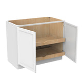 Fashion White - Double Door Base Cabinet | 42"W x 34.5"H x 24"D - BUILDMYPLACE