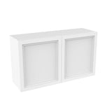 Fashion White - Double Door Wall Cabinet | 42"W x 24"H x 12"D - BUILDMYPLACE