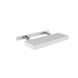 Fashion White - Floating Shelf | 30"W x 2.5"H x 10"D - BUILDMYPLACE