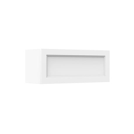 Fashion White - Horizontal Wall Cabinet | 30"W x 12"H x 12"D - BUILDMYPLACE