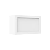 Fashion White - Horizontal Wall Cabinet | 30"W x 18"H x 12"D - BUILDMYPLACE