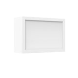 Fashion White - Horizontal Wall Cabinet | 36"W x 24"H x 12"D - BUILDMYPLACE