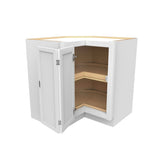 Fashion White - Lazy Suzan Corner Base Cabinet | 33"W x 34.5"H x 24"D - BUILDMYPLACE