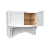Fashion White - Mantle Hood | 36"W x 30"H x 21"D - BUILDMYPLACE