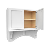 Fashion White - Mantle Hood | 36"W x 36"H x 21"D - BUILDMYPLACE