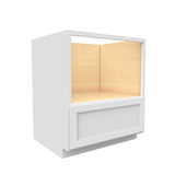 Fashion White - Microwave Base Cabinet | 30"W x 34.5"H x 24"D - BUILDMYPLACE