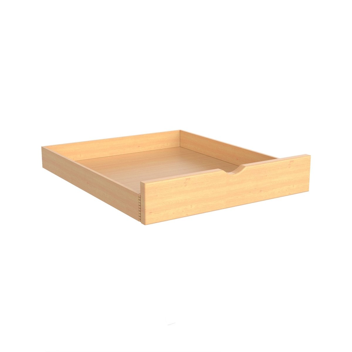 Fashion White - Pull Out Shelf | 12"W x 3"H x 24"D - BUILDMYPLACE