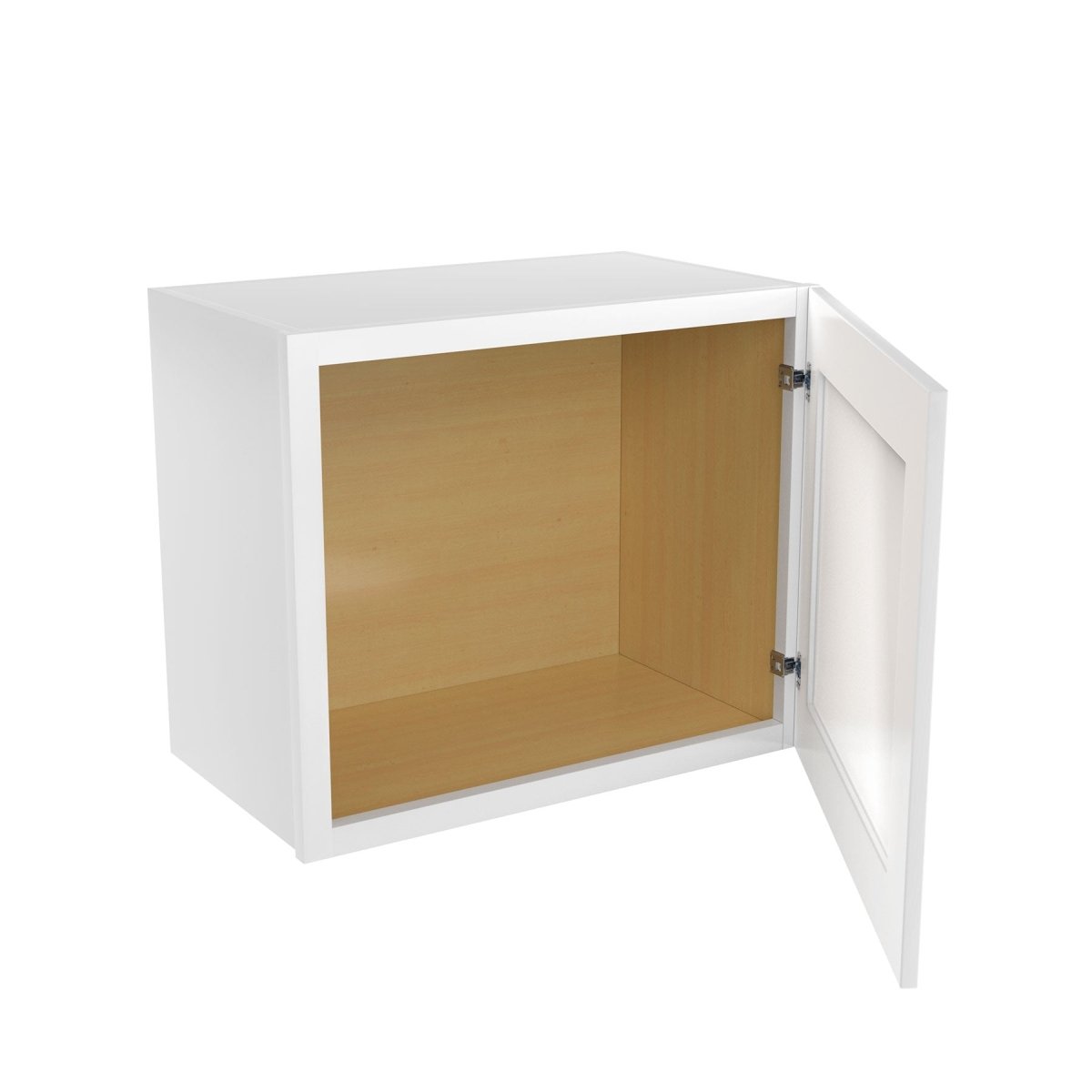 Fashion White - Single Door Wall Cabinet | 12"W x 18"H x 12"D - BUILDMYPLACE