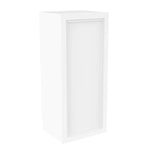 Fashion White - Single Door Wall Cabinet | 15"W x 36"H x 12"D - BUILDMYPLACE