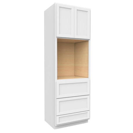 Fashion White - Single Oven Cabinet | 30"W x 90"H x 24"D - BUILDMYPLACE