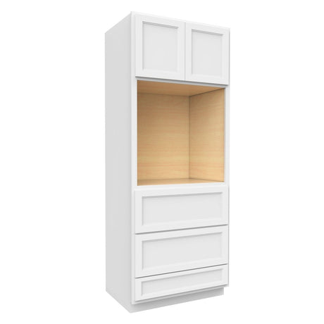 Fashion White - Single Oven Cabinet | 33"W x 84"H x 24"D - BUILDMYPLACE