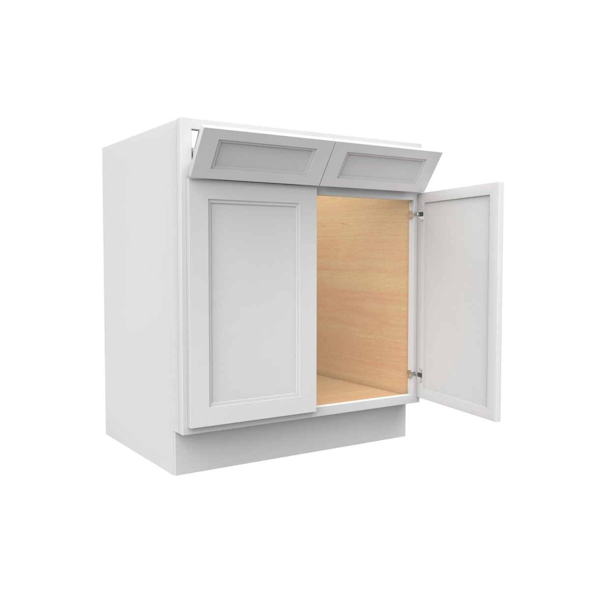 Fashion White - Sink Base Cabinet | 30"W x 34.5"H x 24"D - BUILDMYPLACE