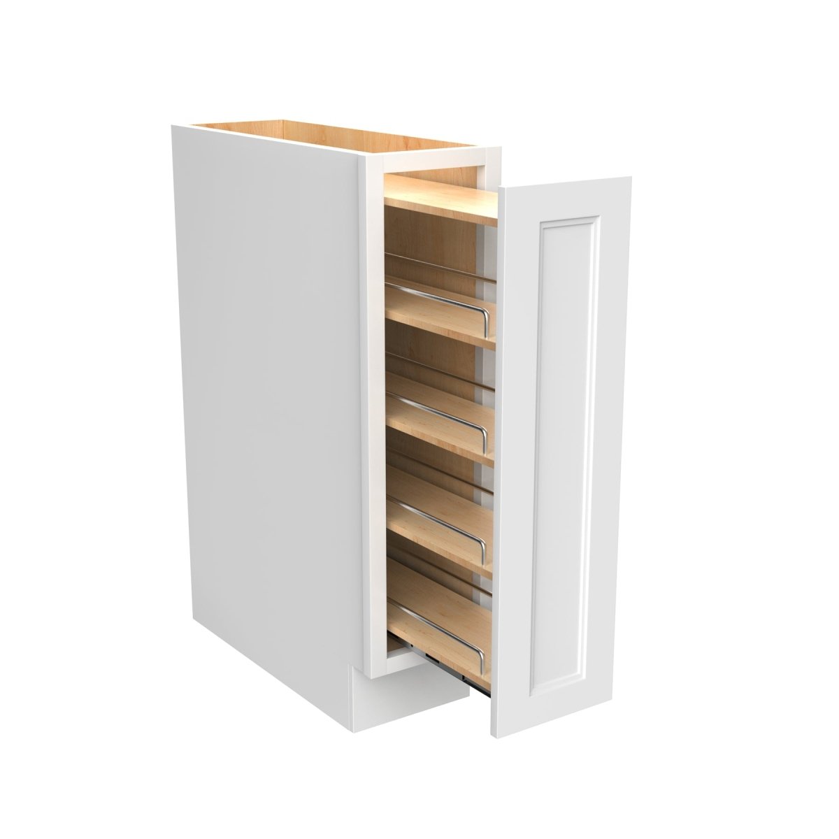 Fashion White - Spice Base Cabinet | 9"W x 34.5"H x 24"D - BUILDMYPLACE