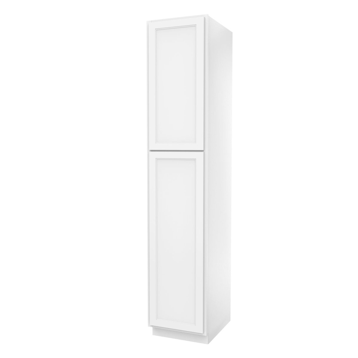 Fashion White - Utility Cabinet | 18"W x 90"H x 24"D - BUILDMYPLACE