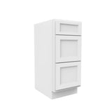 Fashion White - Vanity Drawer Base Cabinet | 15"W x 34.5"H x 21"D - BUILDMYPLACE