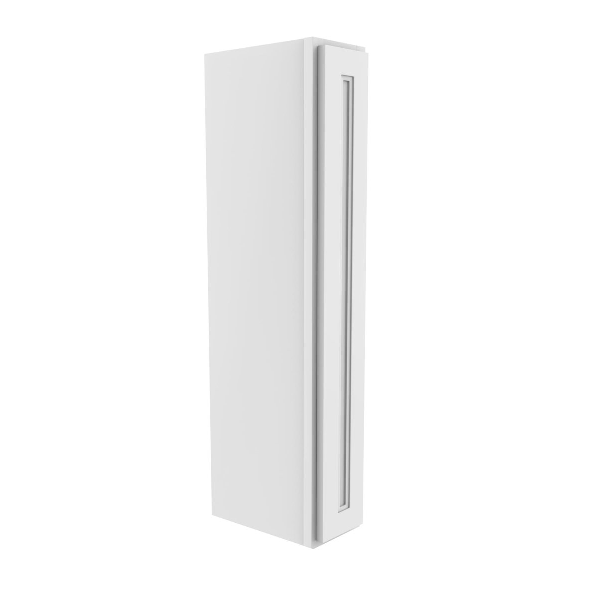 Fashion White - Wall Spice Cabinet | 6"W x 42"H x 12"D - BUILDMYPLACE