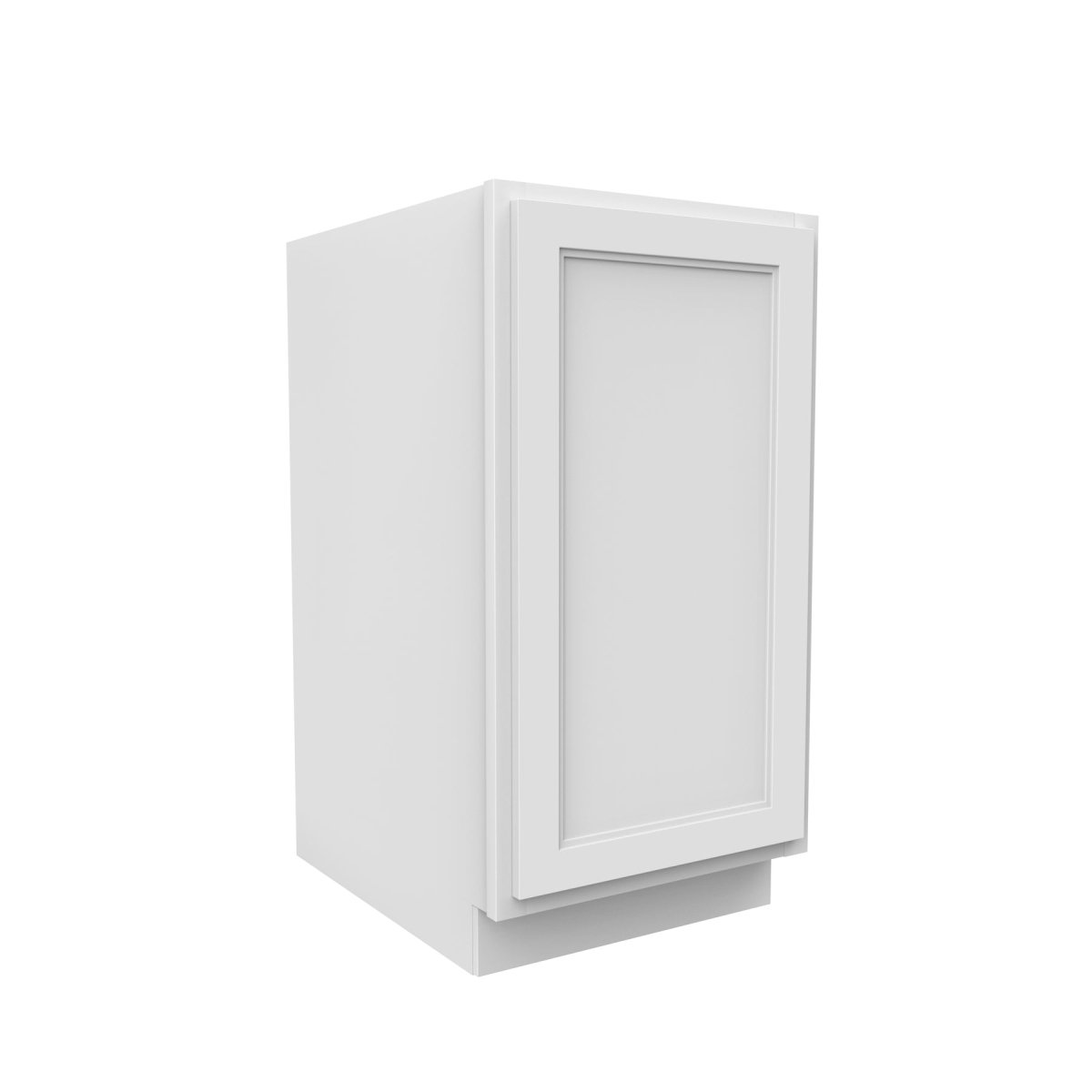 Fashion White - Waste Basket Cabinet Full Height | 21"W x 34.5"H x 24"D - BUILDMYPLACE