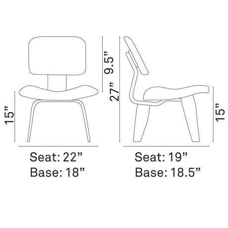 Fathom Kitchen And Dining Chair - Modern Restaurant Lounge Chair - Club Chair - BUILDMYPLACE