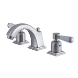 Fauceture 8 In. Two - handle 3 - Hole Deck Mount Widespread Bathroom Sink Faucet - BUILDMYPLACE