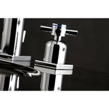 Fauceture 8" Widespread Bathroom Faucet, In 9" Spout Height - BUILDMYPLACE