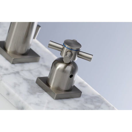 Fauceture 8" Widespread Bathroom Faucet, In 9" Spout Height - BUILDMYPLACE