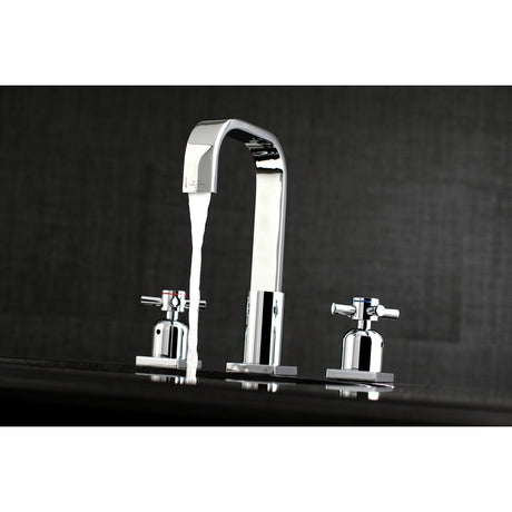 Fauceture 8" Widespread Bathroom Faucet, In 9" Spout Height - BUILDMYPLACE