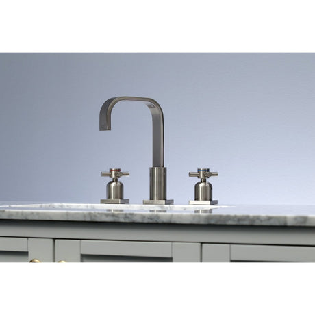 Fauceture 8" Widespread Bathroom Faucet, In 9" Spout Height - BUILDMYPLACE