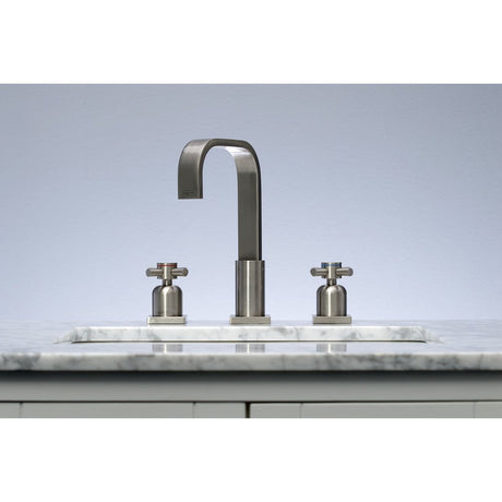 Fauceture 8" Widespread Bathroom Faucet, In 9" Spout Height - BUILDMYPLACE