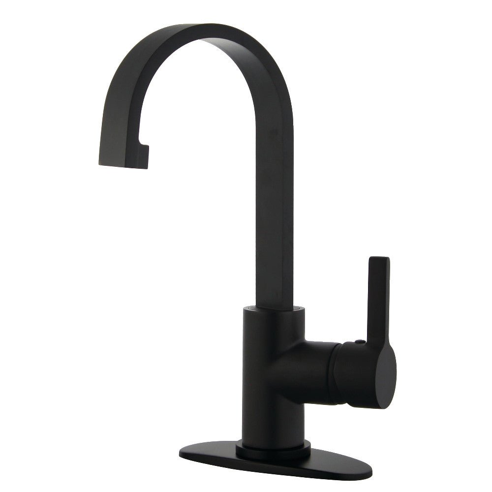 Fauceture Continental Single - Handle Single Hole Deck Mount Bathroom Sink Faucet with Push Pop - up - BUILDMYPLACE