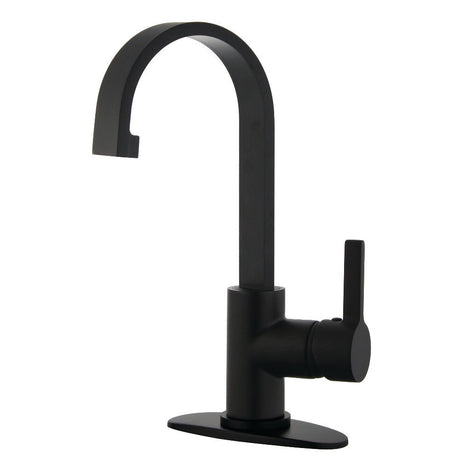 Fauceture Continental Single - Handle Single Hole Deck Mount Bathroom Sink Faucet with Push Pop - up - BUILDMYPLACE