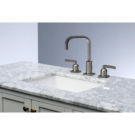 Fauceture Deck Mount 8" Widespread Bathroom Faucet - BUILDMYPLACE