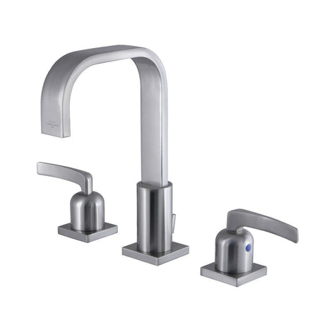 Fauceture Deck Mount 8" Widespread Bathroom Faucet - BUILDMYPLACE