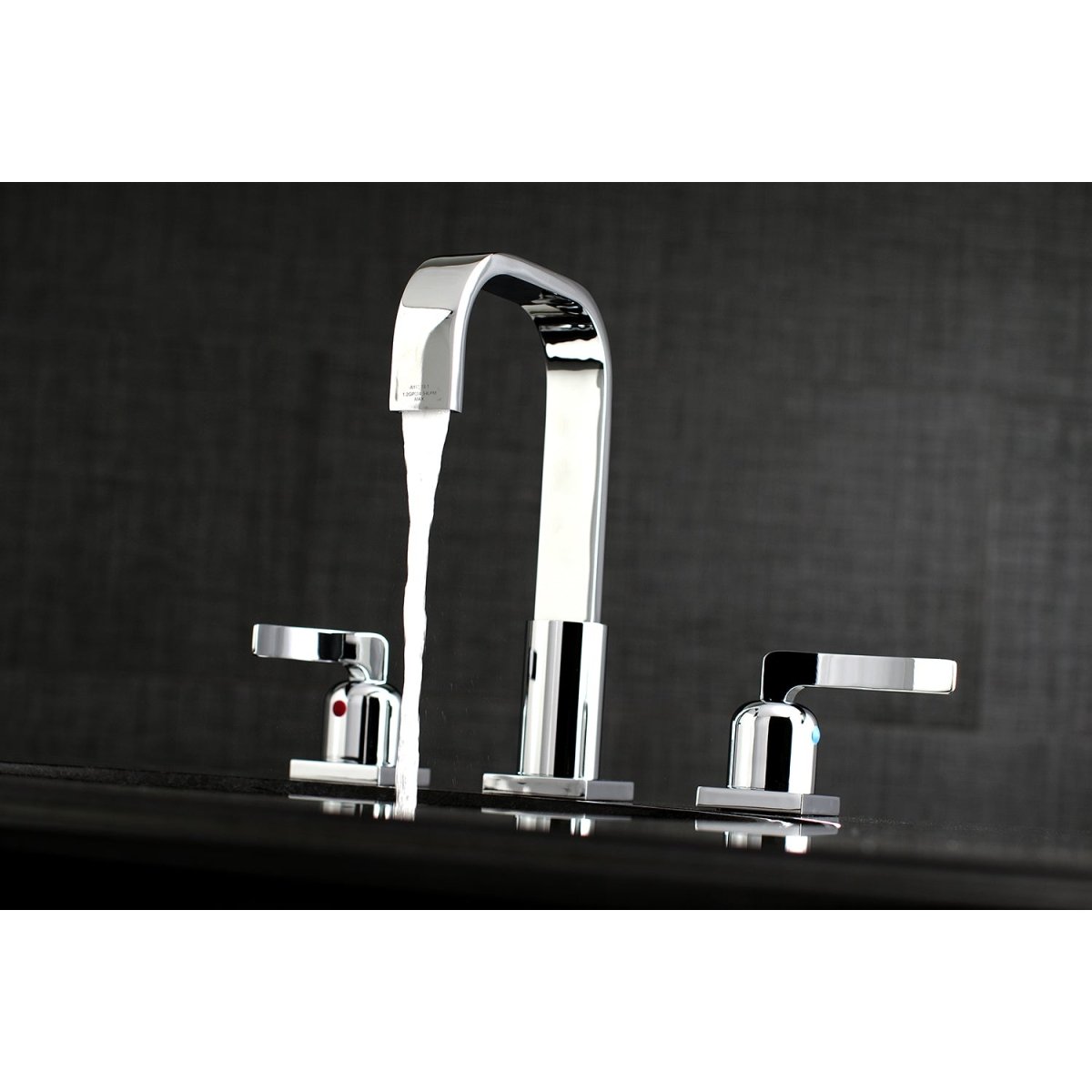 Fauceture Deck Mount 8" Widespread Bathroom Faucet - BUILDMYPLACE