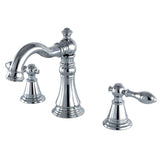 Fauceture English Classic Widespread Bathroom Faucet - BUILDMYPLACE