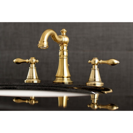 Fauceture English Classic Widespread Bathroom Faucet - BUILDMYPLACE