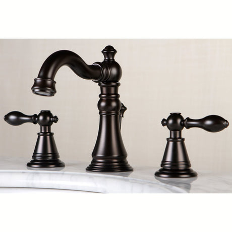 Fauceture English Classic Widespread Bathroom Faucet - BUILDMYPLACE