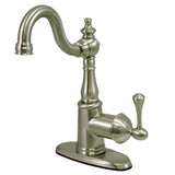 Fauceture Single - Handle Single Hole 4 in. Centerset Deck Mount Bathroom Sink Faucet - BUILDMYPLACE