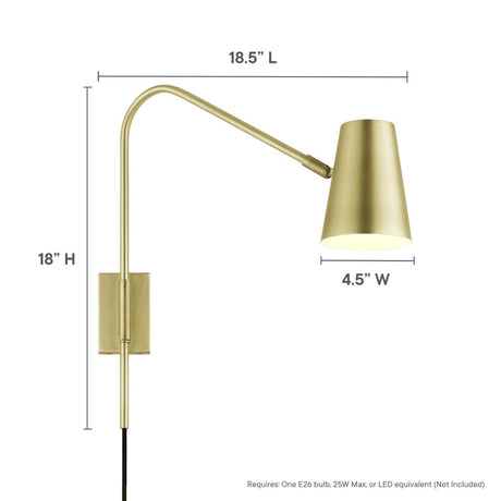 Faye Metal Wall Sconce - BUILDMYPLACE